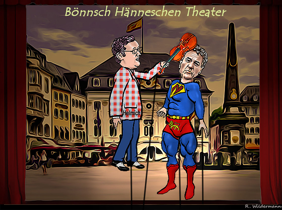 Helmich vs Nimpztschman im Hänneschen Theater